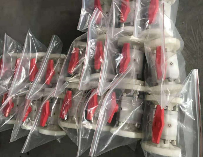 PVDF加強(qiáng)法蘭球閥
